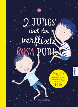 Zwei Jungs und der verflixte rosa Punkt von Frey,  Franziska