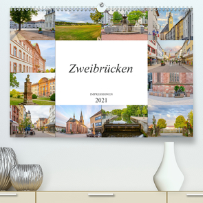 Zweibrücken Impressionen (Premium, hochwertiger DIN A2 Wandkalender 2021, Kunstdruck in Hochglanz) von Meutzner,  Dirk