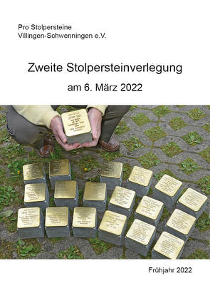 Zweite Stolpersteinverlegung am 6. März 2022 von Pro Stolpersteine Villingen-Schwenningen e. V.