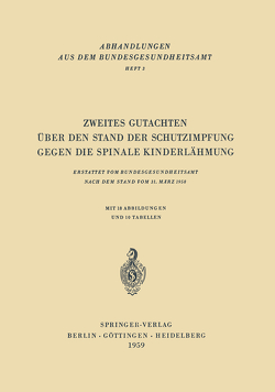 Zweites Gutachten über den Stand der Schutzimpfung gegen die Spinale Kinderlähmung von Anders,  W., Brandenburg,  H., Gillert,  K.-E., Godglück,  G., Grützner,  Liselotte, Heicken,  K., Herrmann,  R., Meier,  Ernst, Pichl,  H., Raettig,  Hansjürgen, Uecker,  W.