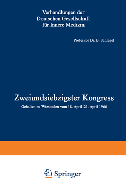 Zweiundsiebzigster Kongress von Schlegel,  B.