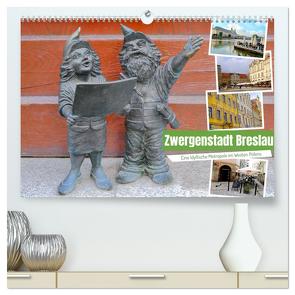 Zwergenstadt Breslau (hochwertiger Premium Wandkalender 2024 DIN A2 quer), Kunstdruck in Hochglanz von Prescher,  Werner