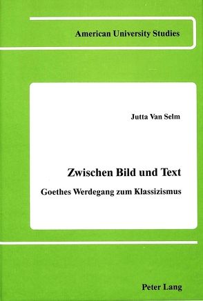 Zwischen Bild und Text von van Selm,  Jutta