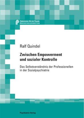 Zwischen Empowerment und sozialer Kontrolle von Quindel,  Ralf