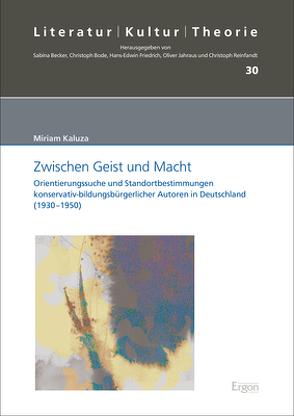 Zwischen Geist und Macht von Kaluza,  Miriam