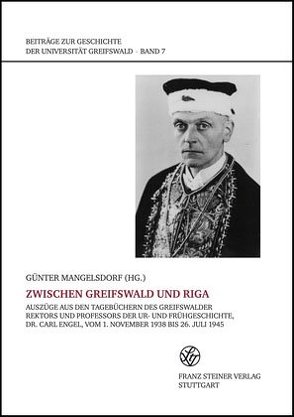 Zwischen Greifswald und Riga von Mangelsdorf,  Günter