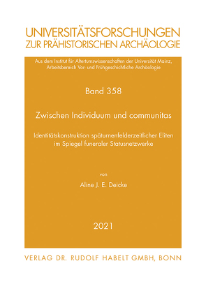 Zwischen Individuum und communitas von Deicke,  Aline J.E.