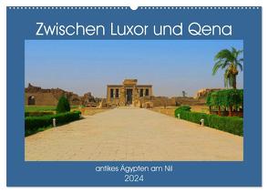 Zwischen Luxor und Qena – antikes Ägypten am Nil (Wandkalender 2024 DIN A2 quer), CALVENDO Monatskalender von Eberschulz,  Lars