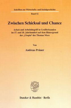 Zwischen Schicksal und Chance. von Präuer,  Andreas