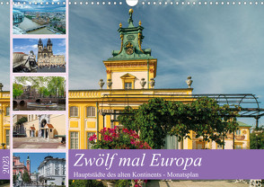 Zwölf mal Europa (Wandkalender 2023 DIN A3 quer) von Tetlak,  Andy