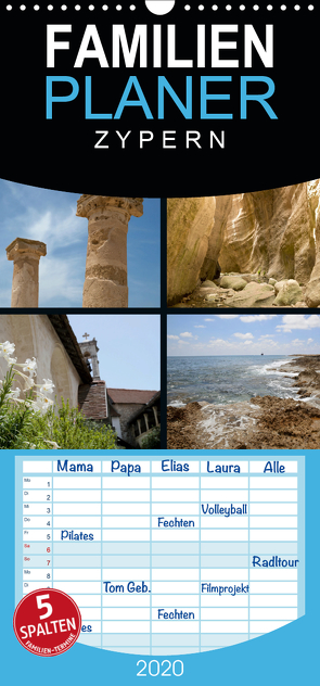 Zypern – Cyprus – Kypros – Familienplaner hoch (Wandkalender 2020 , 21 cm x 45 cm, hoch) von don.raphael@gmx.de